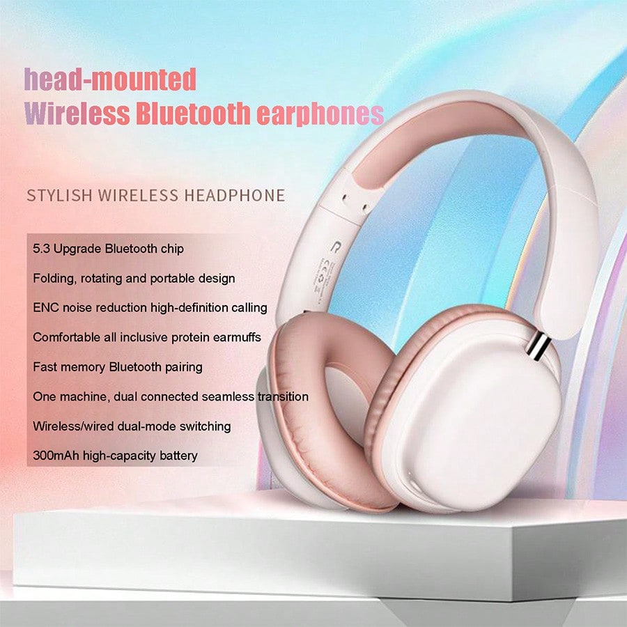 Reletech T1 Bluetooth 5.3 Earphones – ANC & ENC Noise Canceling Wireless Earbuds with Low Latency for Travel School Music Party Gift