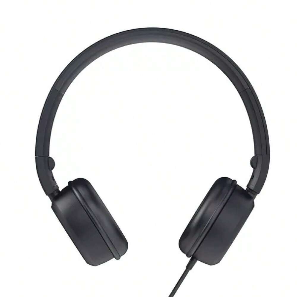 Classic Wired Over-Ear Headphones – High-Quality Stereo Sound for Music Study Work
