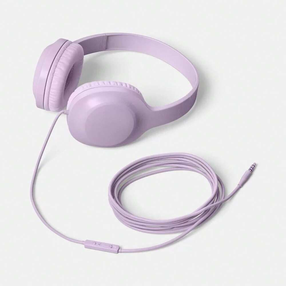 Heyday Wired On-Ear Headphones – Stylish Lightweight Stereo Headset for Everyday Music & Calls