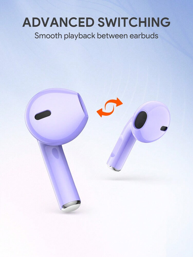 Wireless Earbuds Bluetooth 5.3 with Premium Sound – Auto Pairing Lightweight Waterproof Headphones for iOS Android Sports & Workout