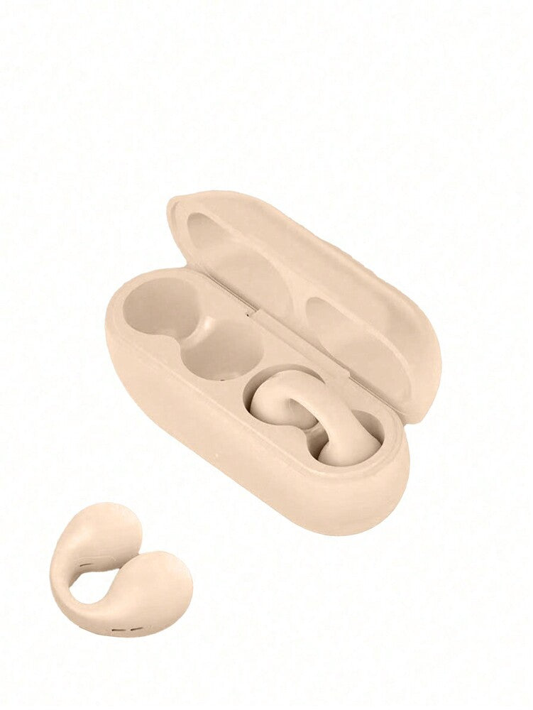 Wireless Clip-On Sports Headset – Noise Reduction Enhanced Music Effect Lightweight for Running Gym Fitness