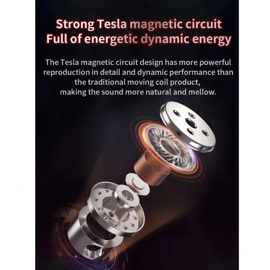 QKZ AK6 Ultra Transparent Dynamic Resin Headphones DJ Monitor Earbuds - 3.5mm Wired In-Ear Earphones with Mic and Volume Control