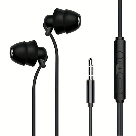 ASMR Sleep Wired Earphones In-Ear Sleeping Side Sleeping Noise Cancelling High Sound Quality Sound Isolation