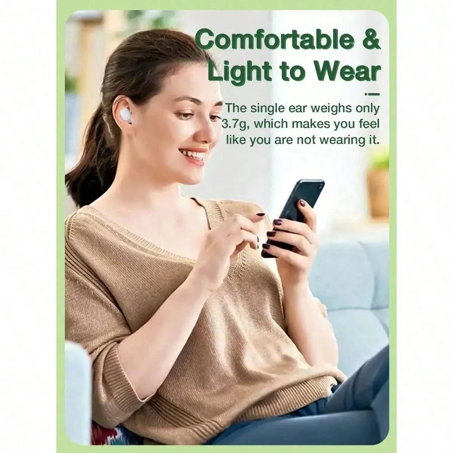 The Latest Headphones For 2025, In Ear Headphones - Compact And Portable Design, Intelligent Noise Cancelling Bluetooth Earbuds