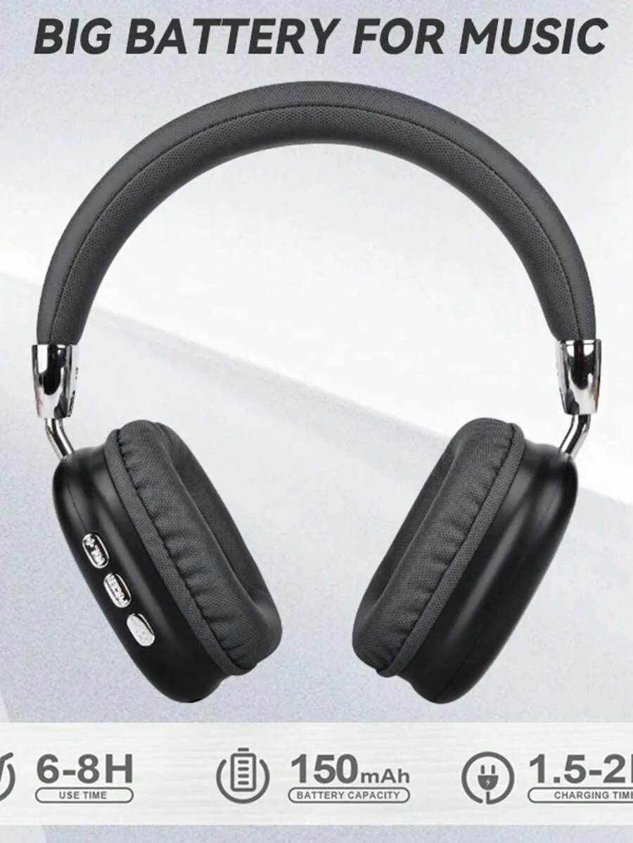 Upgraded High-Quality Wireless Earphones, Lightweight And Foldable Design, Built-In Microphone, Suitable For Travel And Work