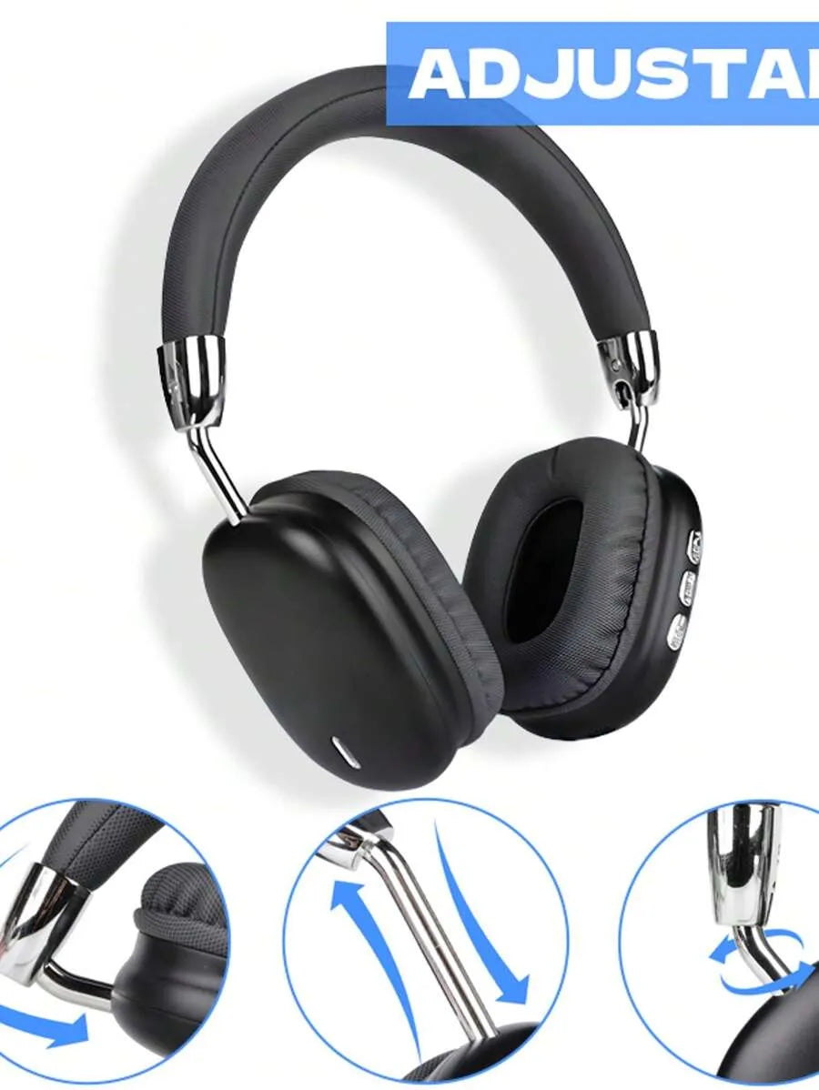 Upgraded High-Quality Wireless Earphones, Lightweight And Foldable Design, Built-In Microphone, Suitable For Travel And Work