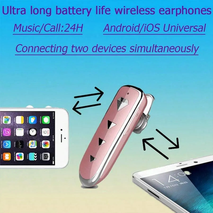 Worry-Free Battery Life, Long Battery Life Wireless Headphones Light Up The Music World For Smart Phones