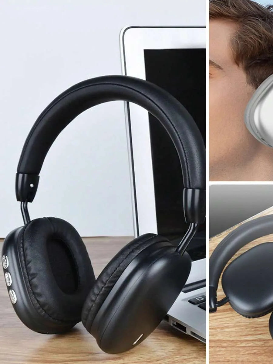 Upgraded High-Quality Wireless Earphones, Lightweight And Foldable Design, Built-In Microphone, Suitable For Travel And Work